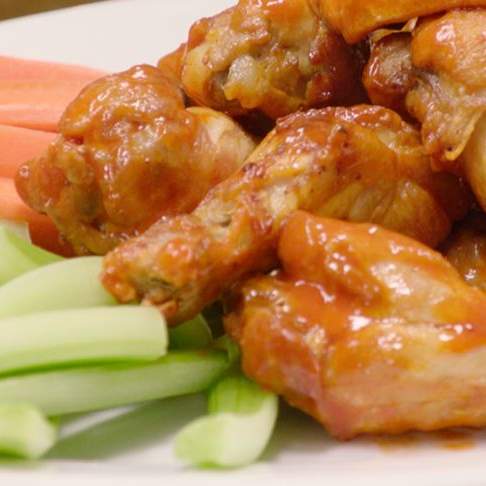 Air-Crisped Buffalo Tavuk Kanatları