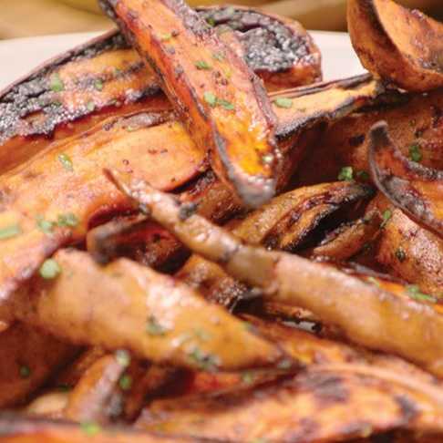 Air-Crisped Tatlı Patates Dilimleri