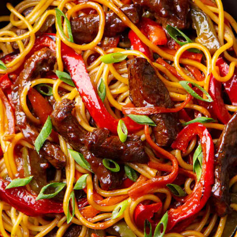 Etli Noodle Stir Fry