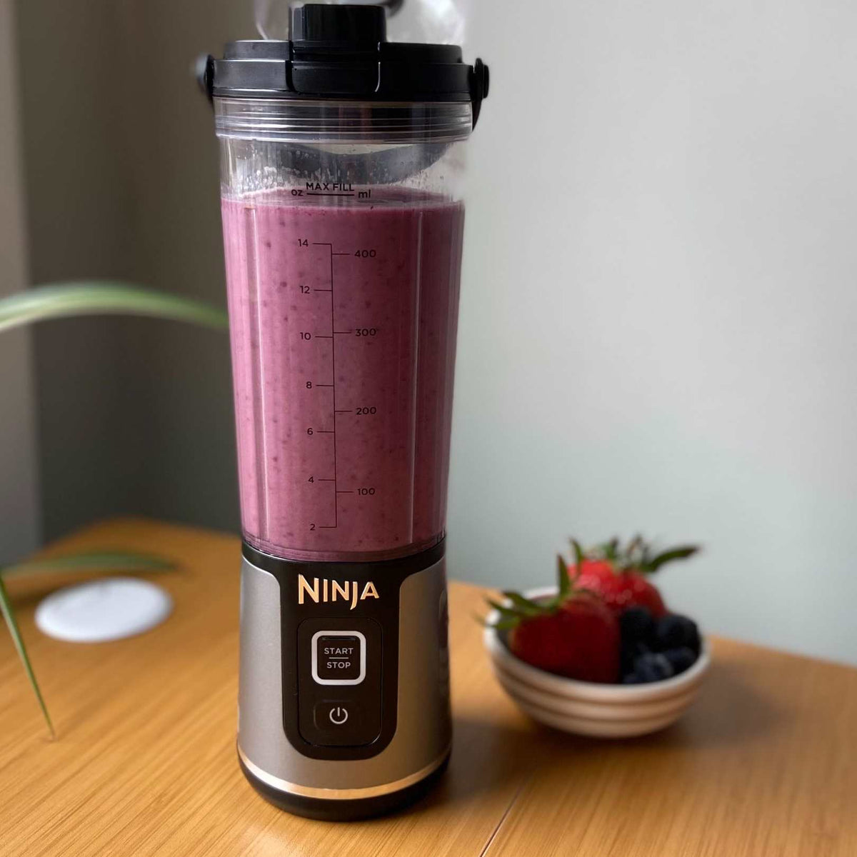Böğürtlenli Badem Smoothie