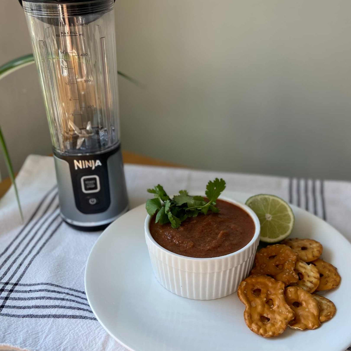 Siyah Fasulyeli Salsa Dip