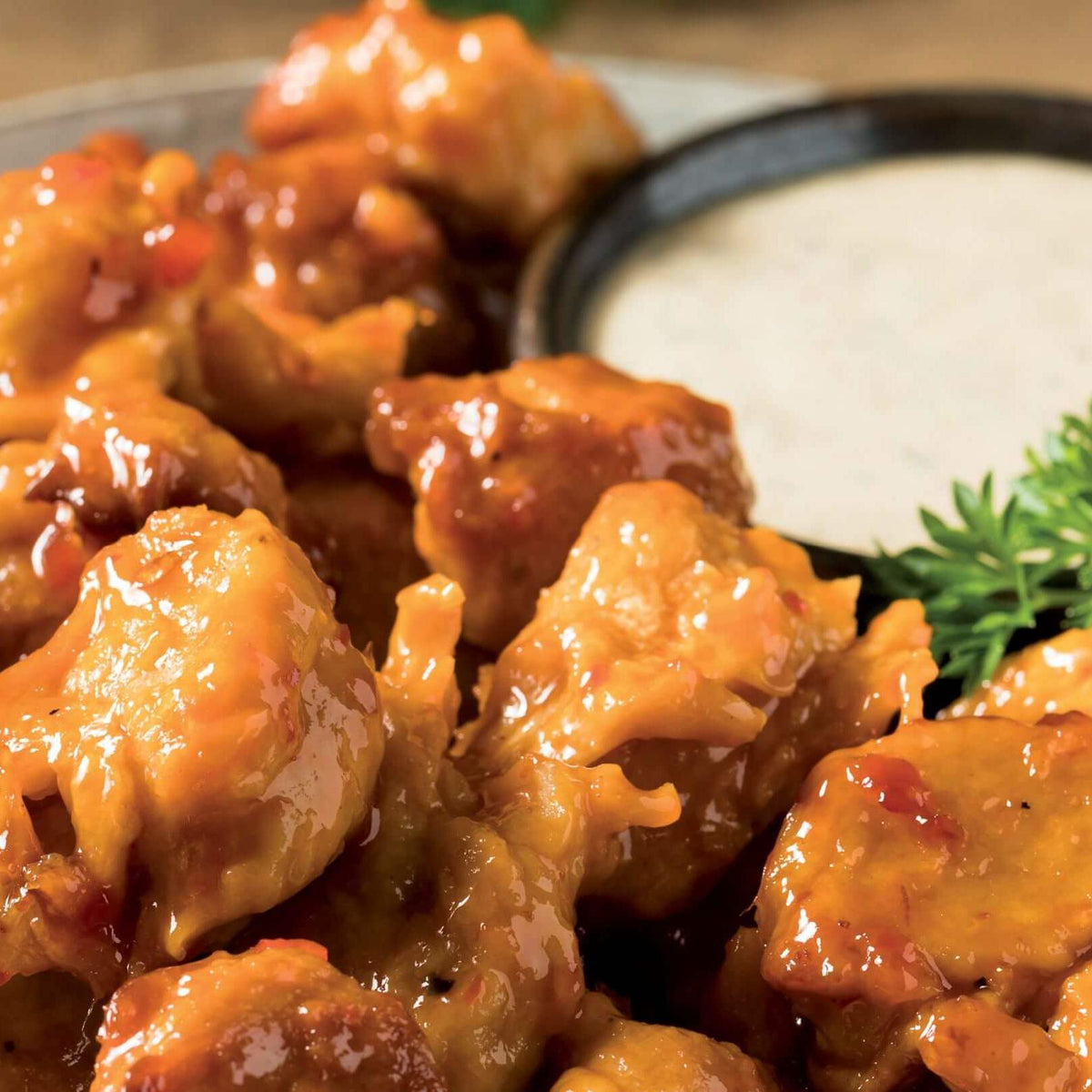 Ranch Bandırma Soslu Buffalo Tofu