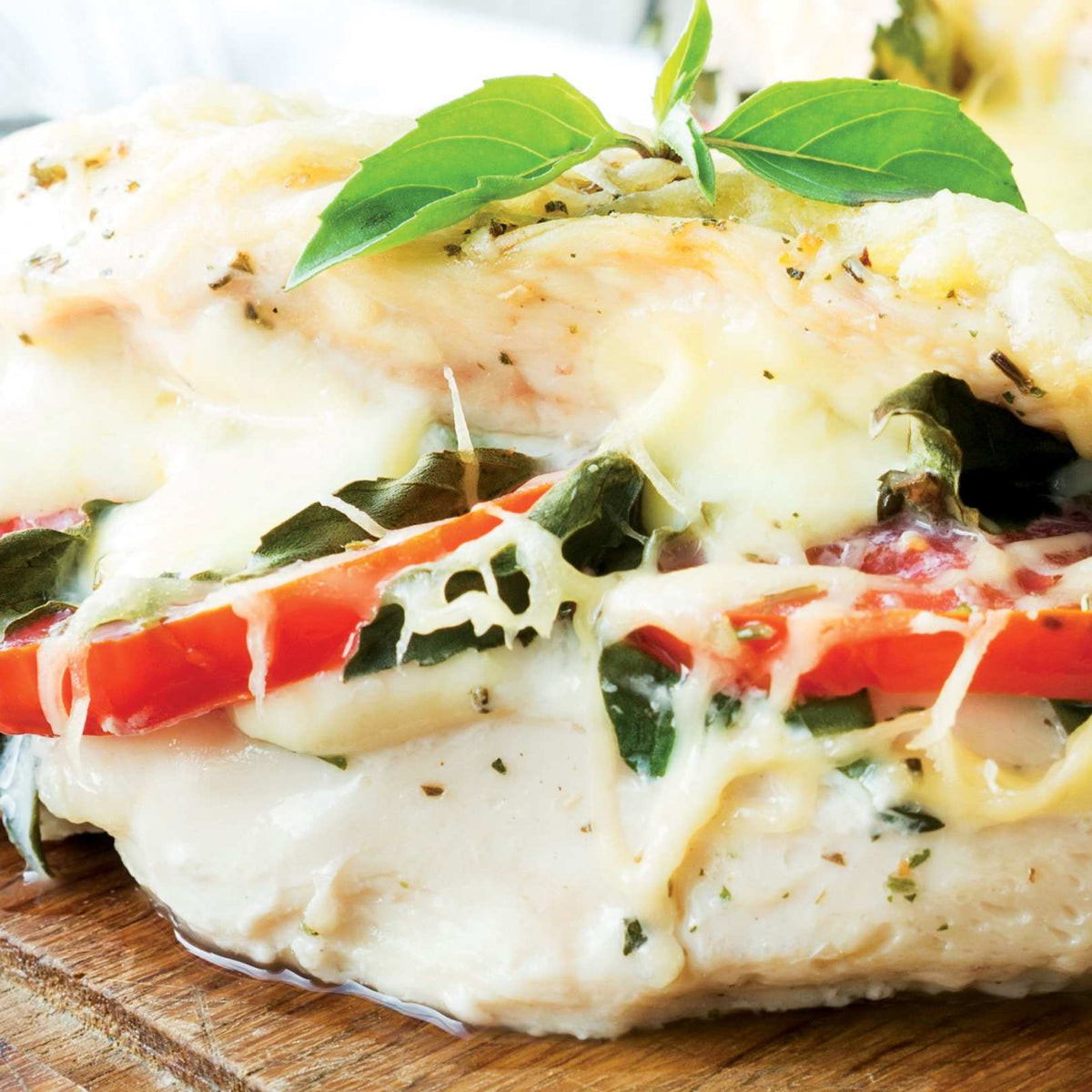 Pesto Orzolu Caprese Tavuk Göğsü