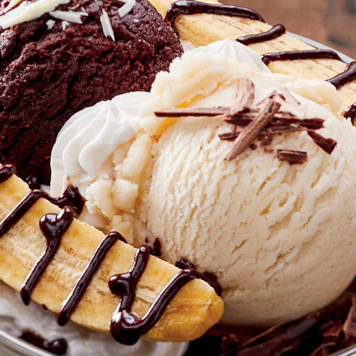 Karamelize Muzlu Banana Split