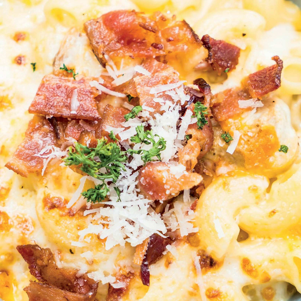 Tavuk Pastırma Ranch Mac & Cheese