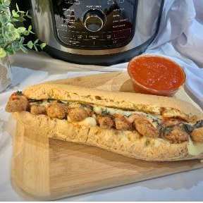 Glutensiz Tavuk Parmesan Sub