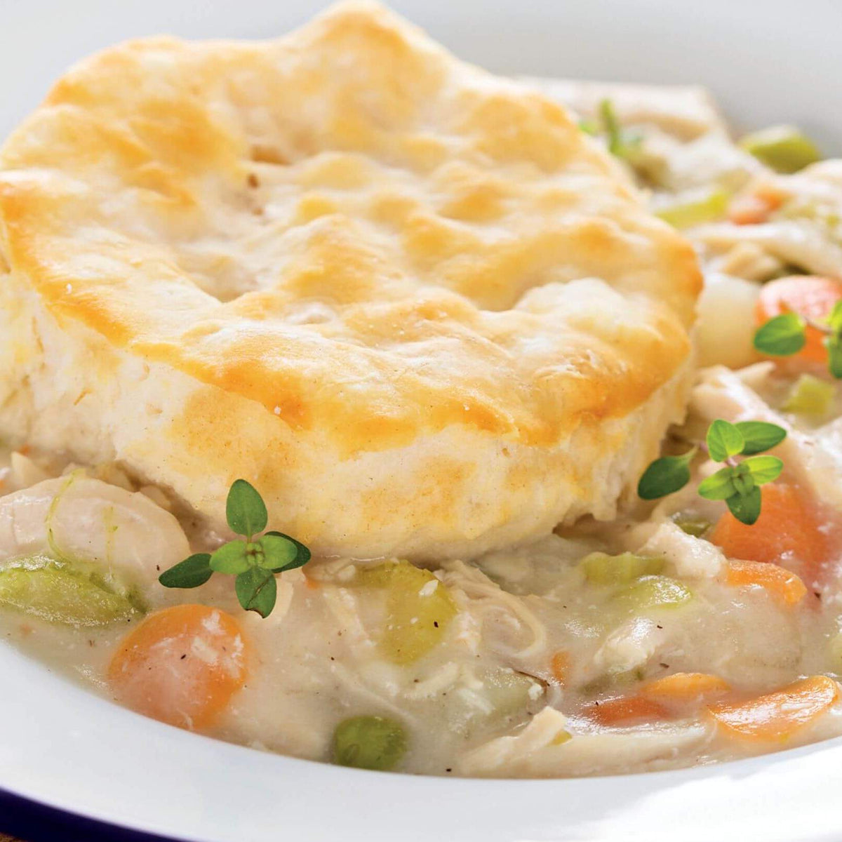 Bisküvili Tavuklu Pot “Pie”