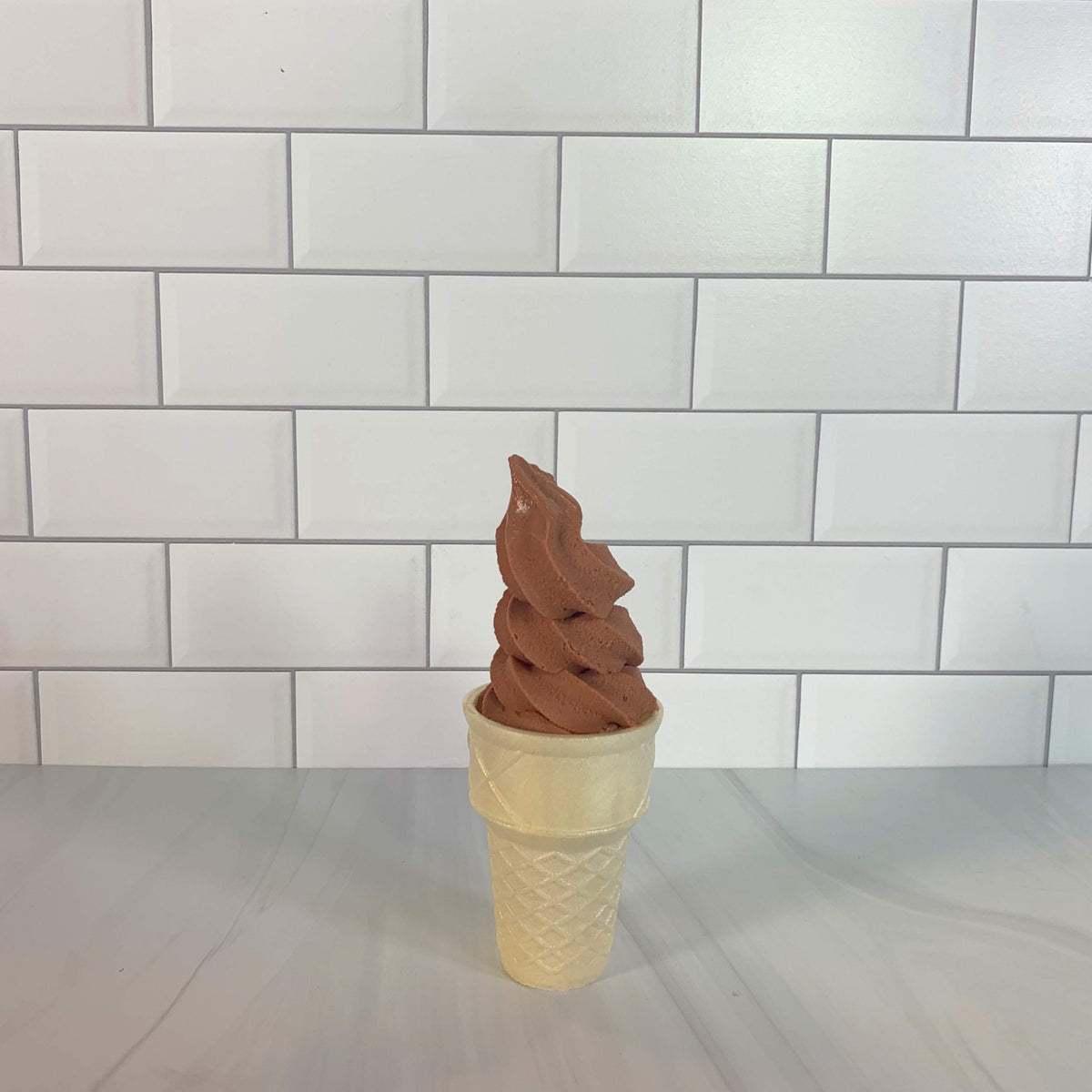 Çikolatalı ahududulu soft serve