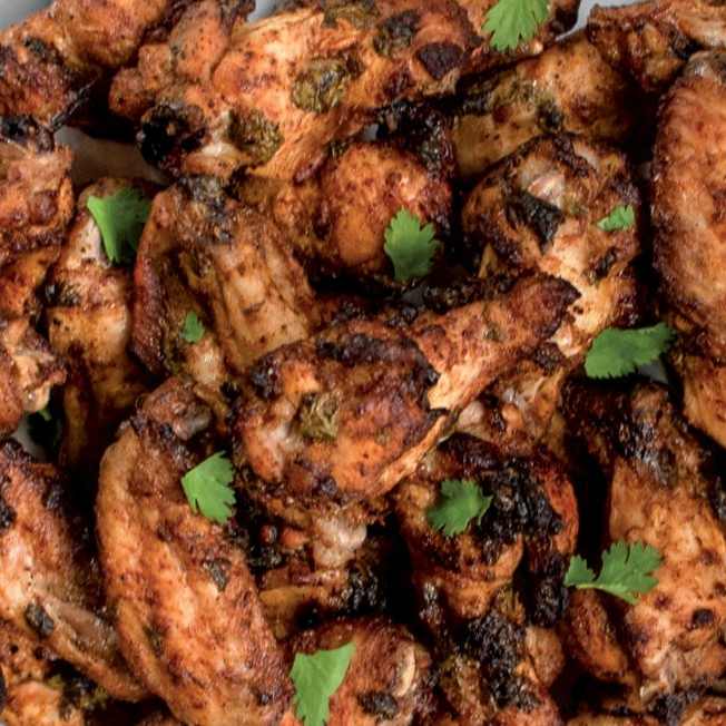 Kişnişli Limonlu Tavuk Kanadı