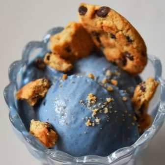 Cookie Monster gelato