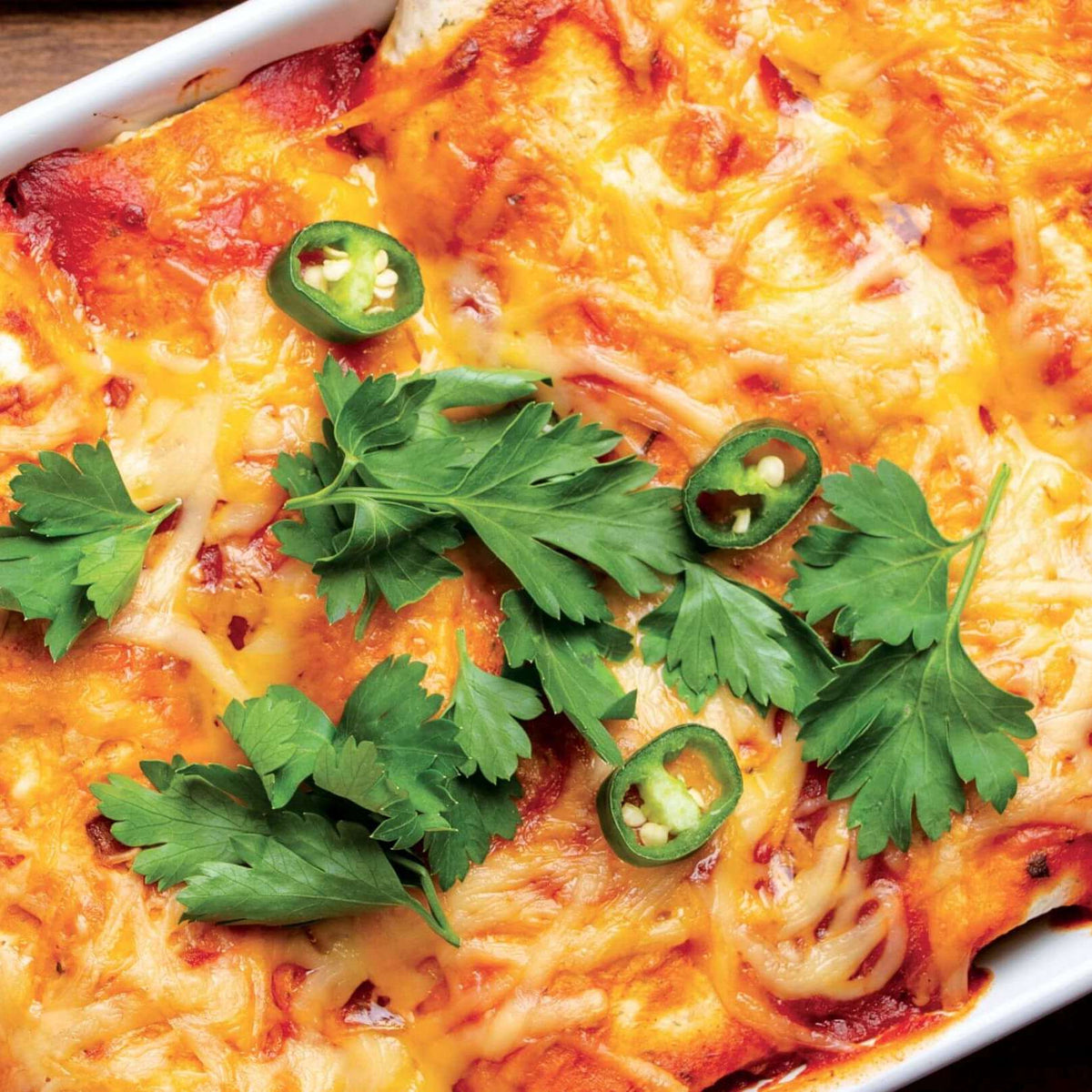 Kremalı Tavuklu Enchilada Güveç