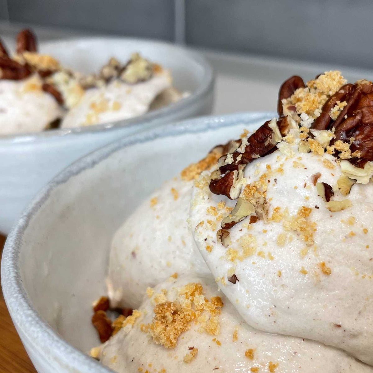 Sütsüz Hindistan Cevizli Vanilyalı Pekan Tartı Nice Cream