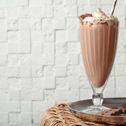 Sütsüz Mocha Muzlu Milkshake
