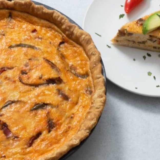 Fajita Quiche