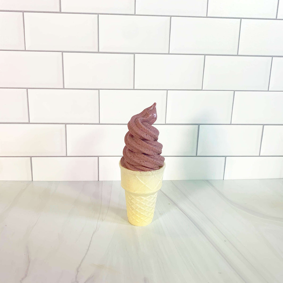 Taze yaban mersinli soft serve