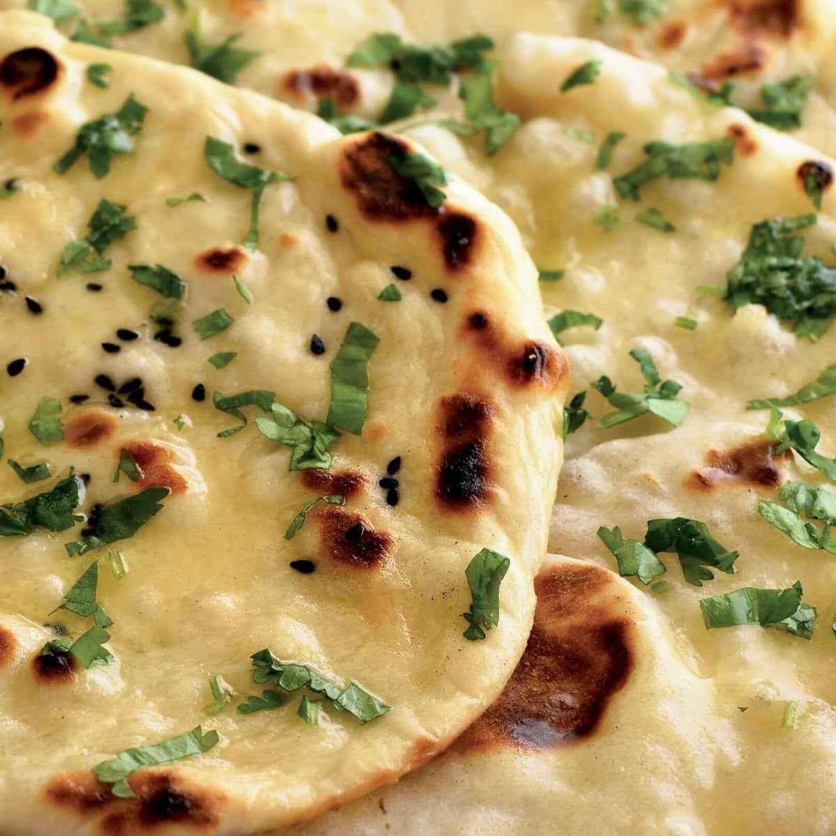 Sarımsaklı Naan Ekmeği