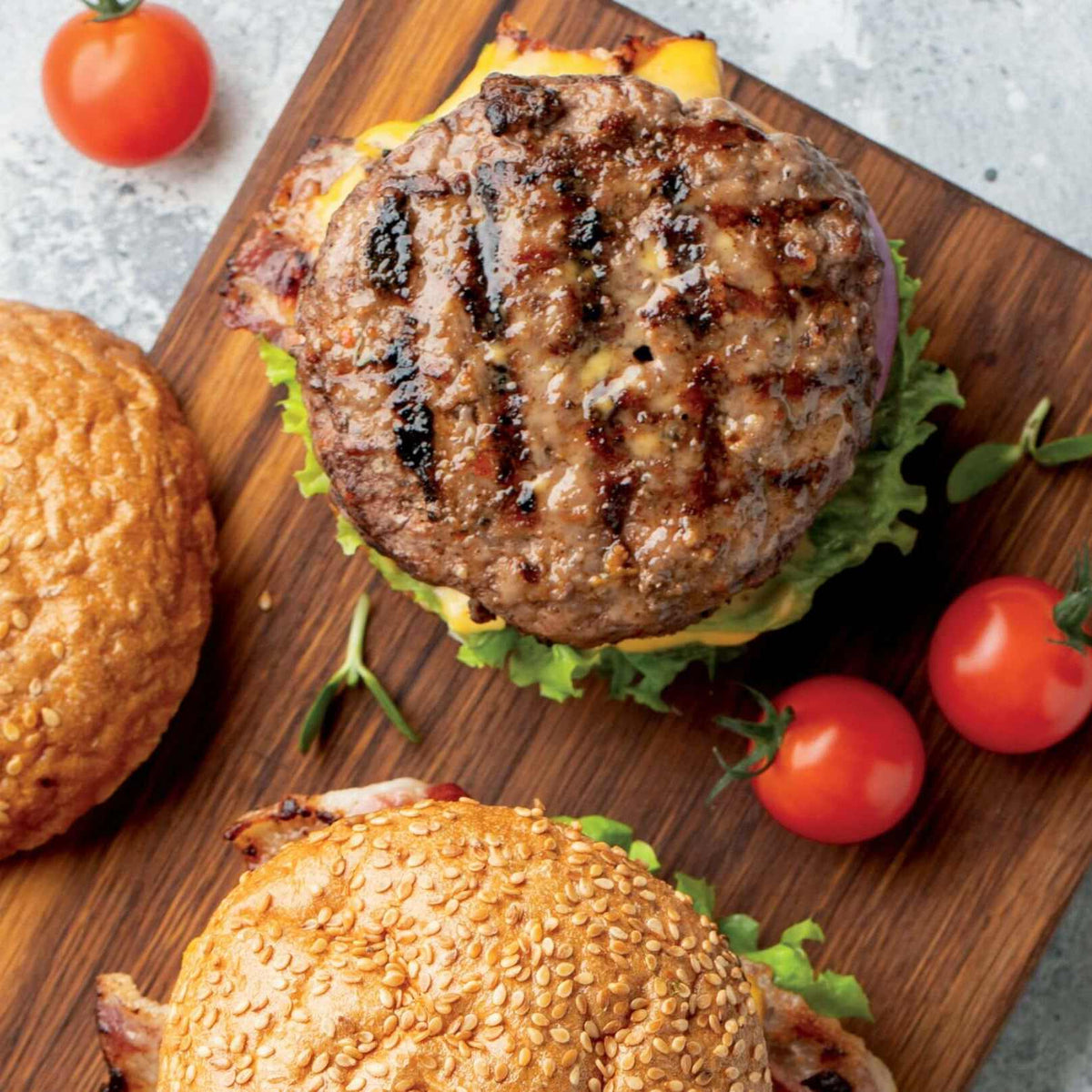 Izgara Füme Burgerler