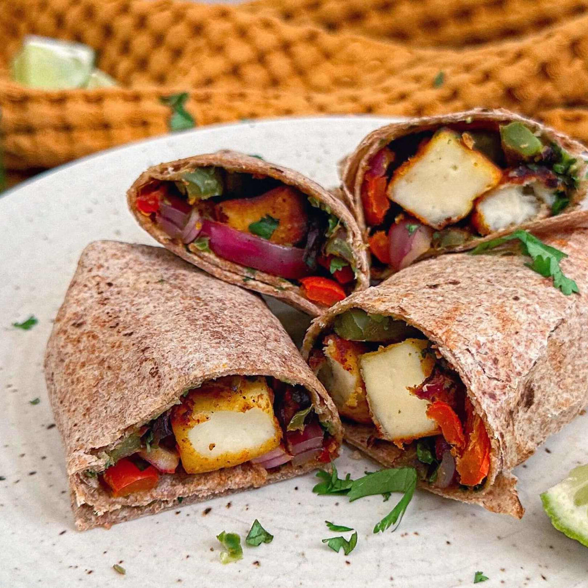 Izgara Sebzeli Paneer Frankies