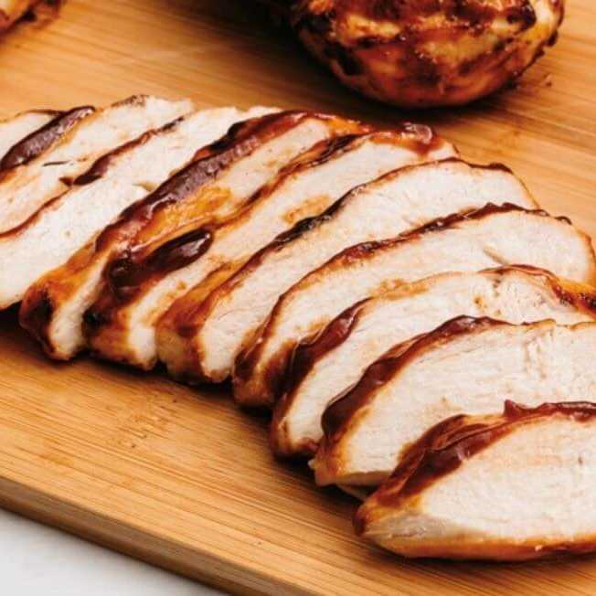 Ballı Hardal ve Barbekü Glaze’li Tavuk Göğsü