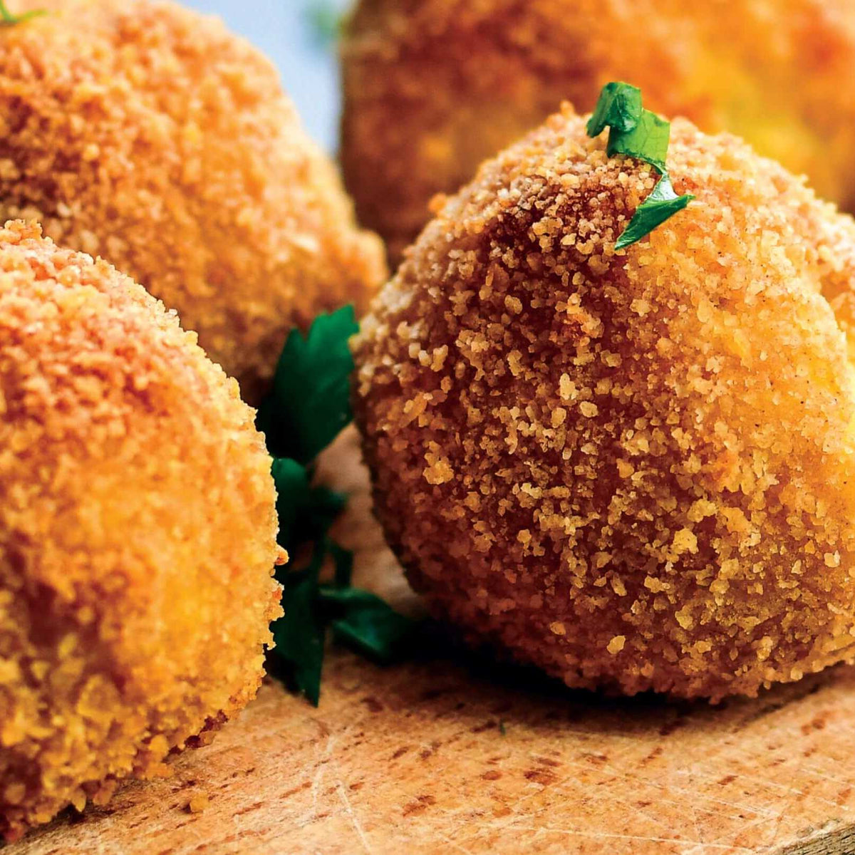 İtalyan Arancini (Dolgulu Pirinç Topları)
