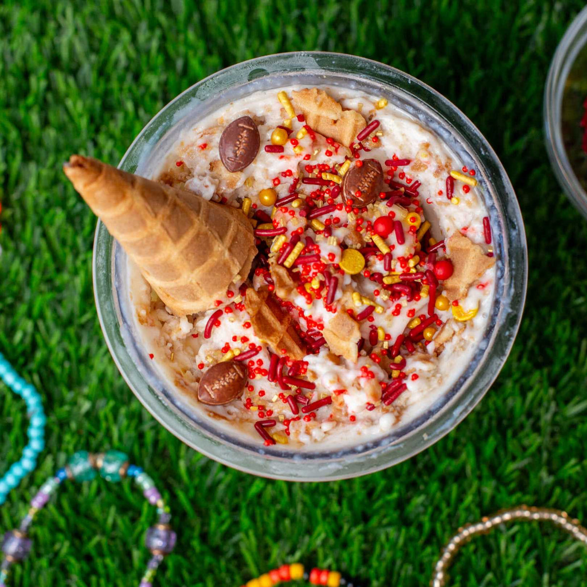 Kansas City Waffle Cone Protein Dondurma