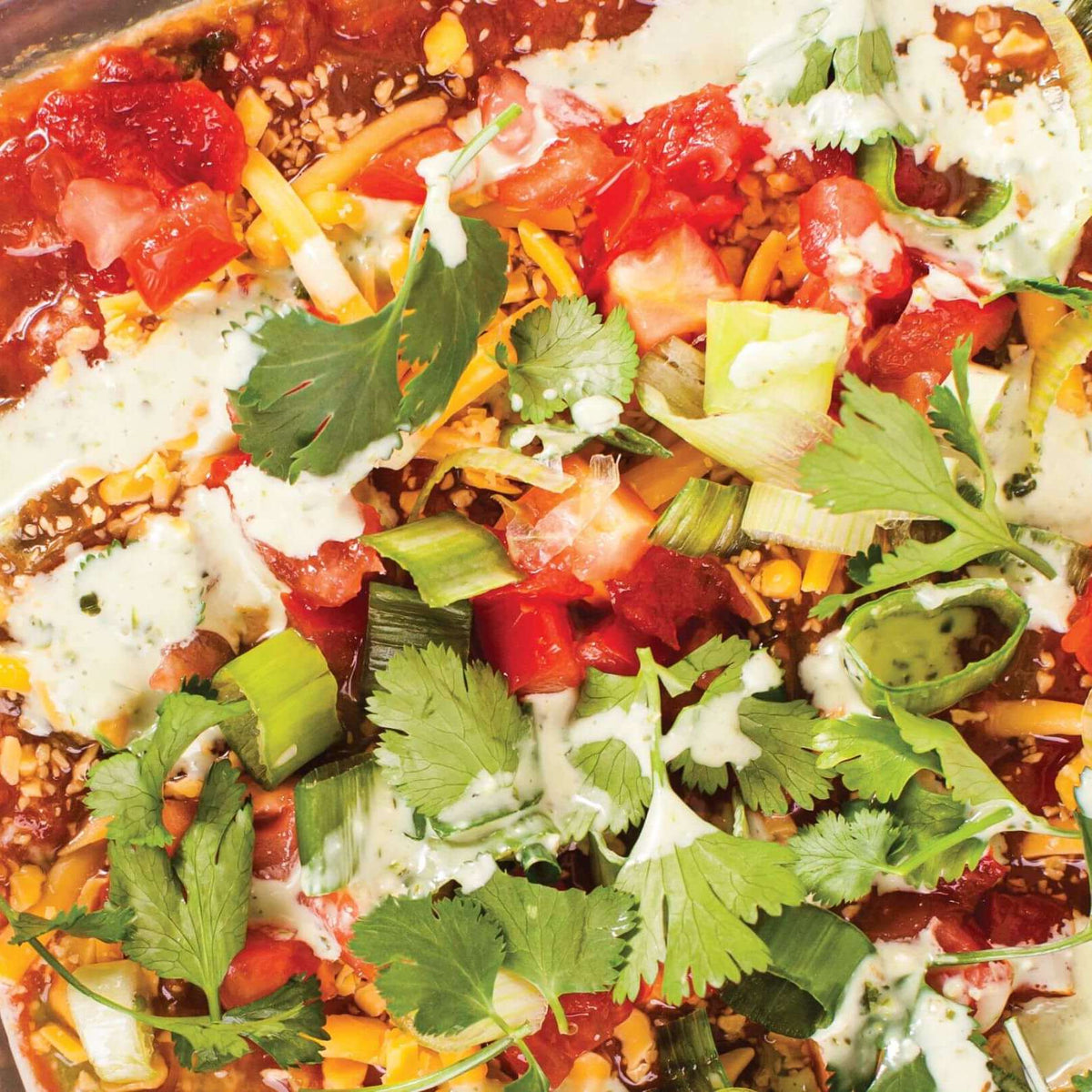 Katmanlı Taco Dip