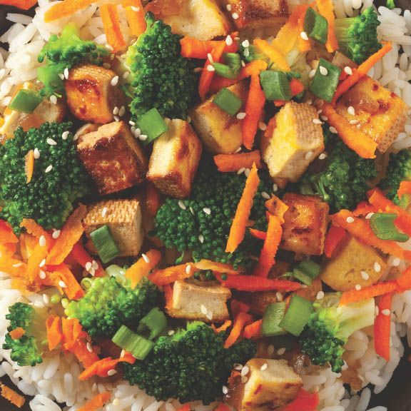 Marine Tofu Kızarmış Pilav