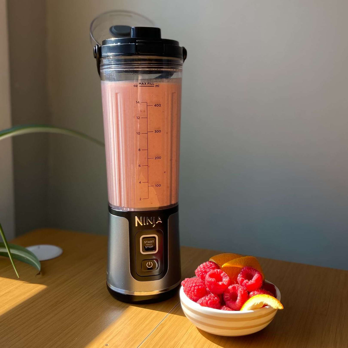 Portakallı Ahududu Smoothie