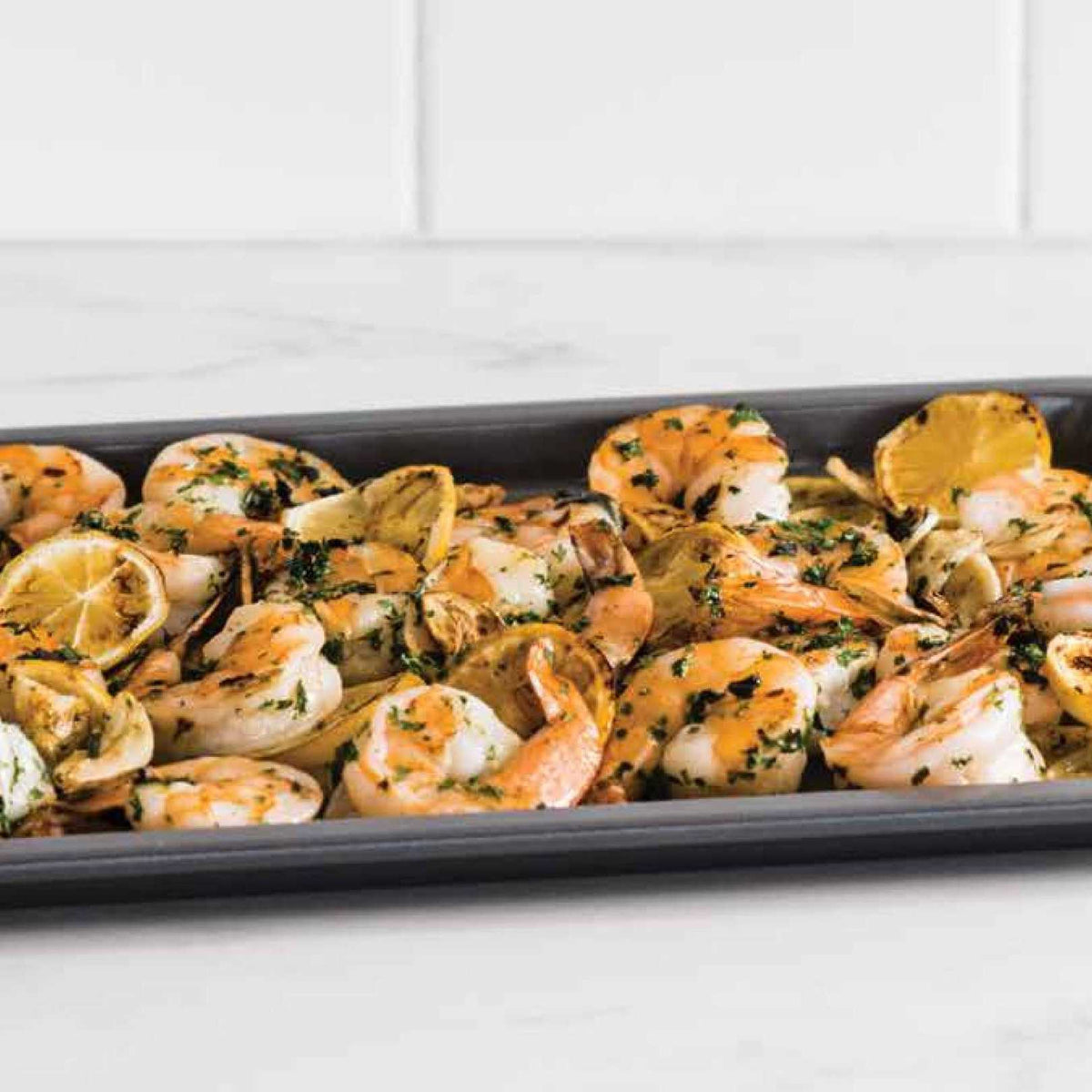 Sheet Pan Karides Scampi