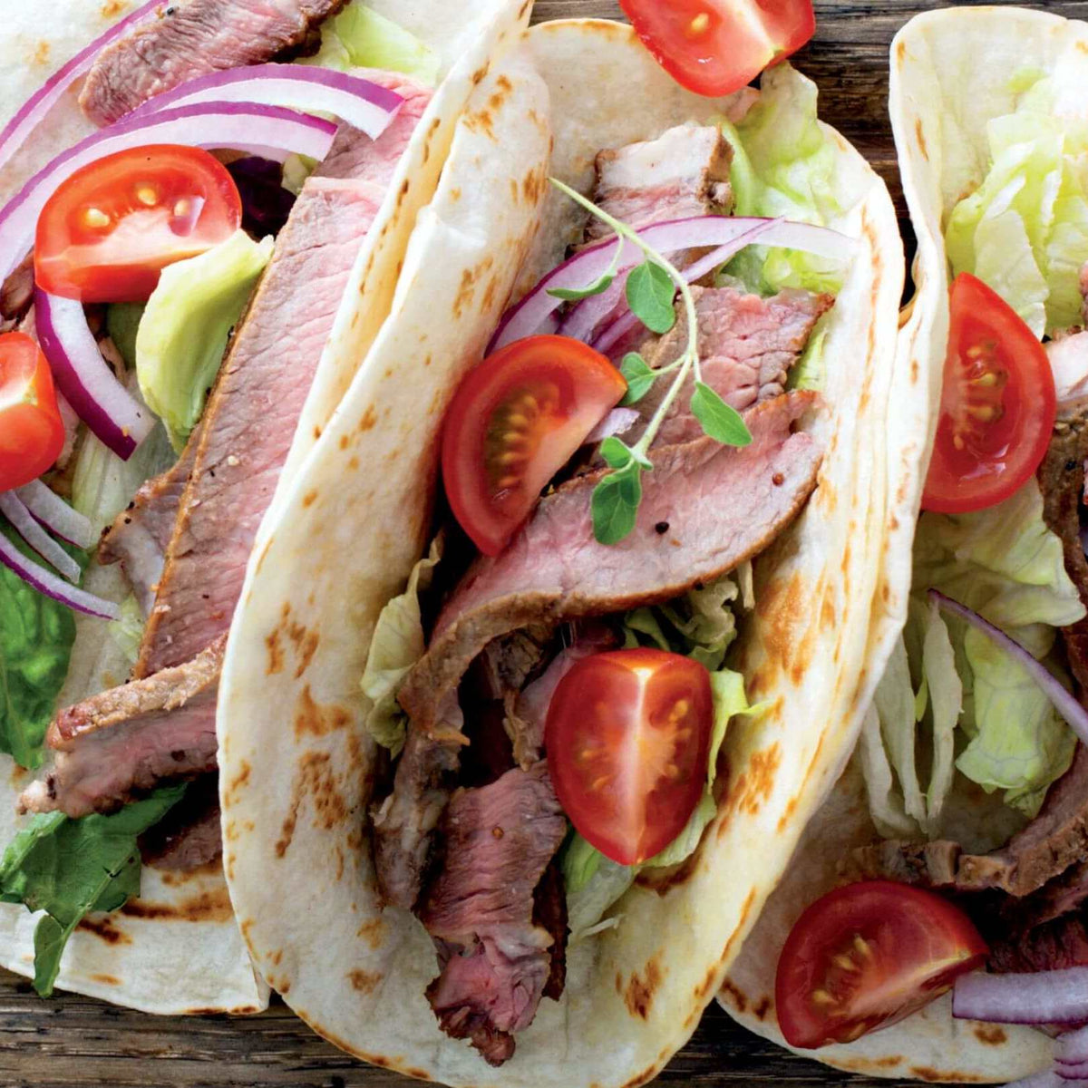 Izgara Skirt Steak Tacoları