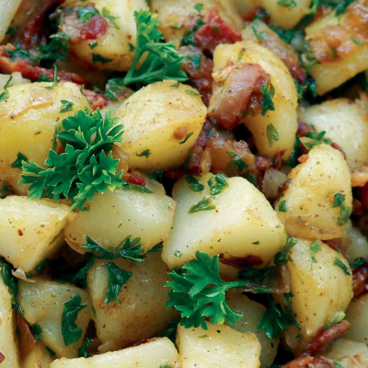 Tütsülenmiş Sıcak Patates Salatası