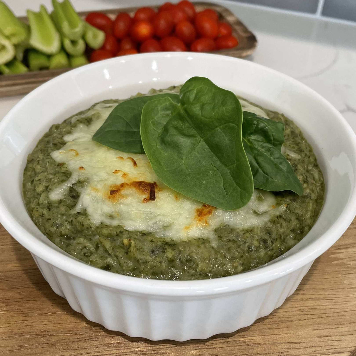 Ispanaklı Enginarlı Beyaz Fasulye Dip