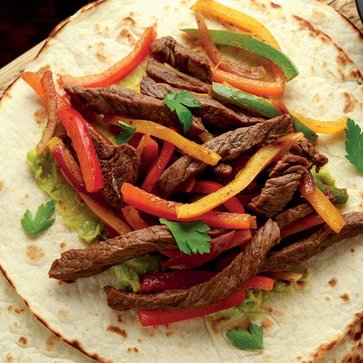 Tavuklu ve Biftekli Fajita