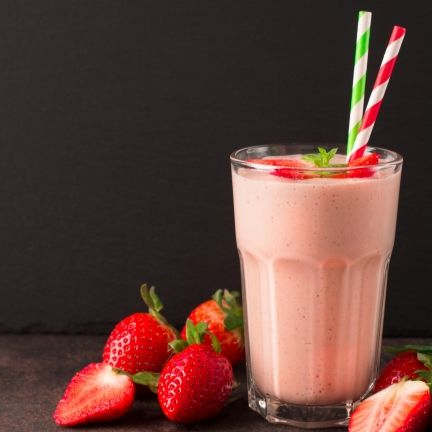 Çilekli Shortcake Milkshake