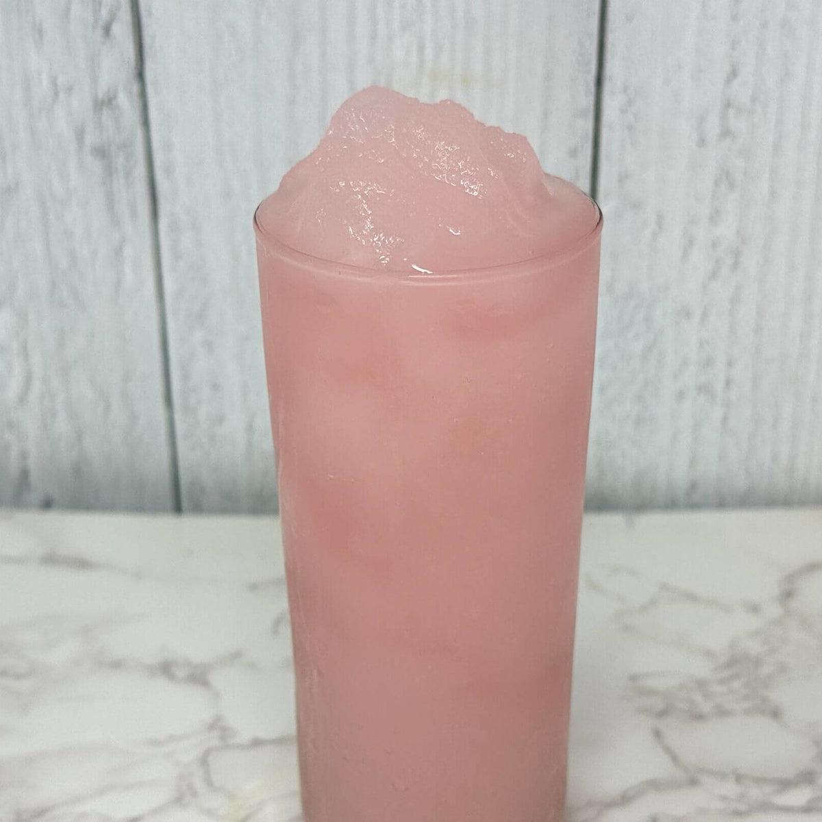 Şekersiz pembe limonata slush