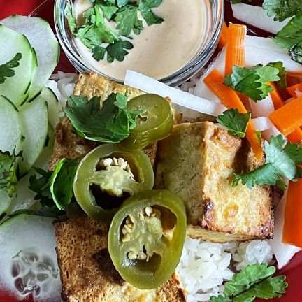 Tofu Bahn Mi Kâsesi