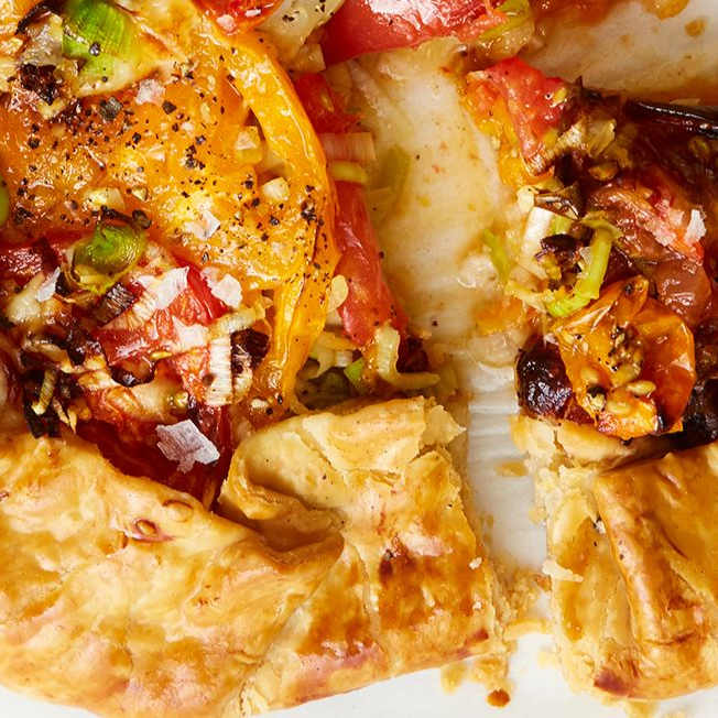 Domatesli Galette
