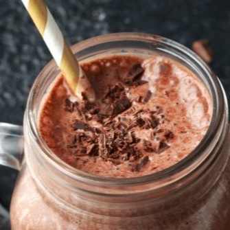 Vegan Çikolatalı Zencefilli Milkshake