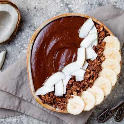 Vegan Kahve Smoothie Bowl