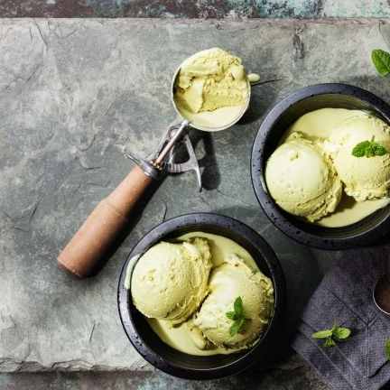 Vegan Yeşil Çay Dondurma