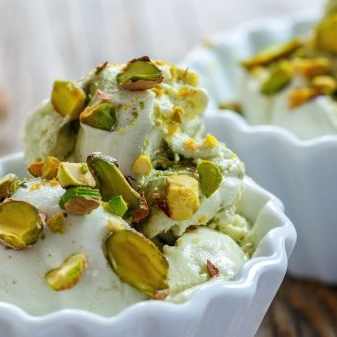 Vegan Antep Fıstıklı Dondurma