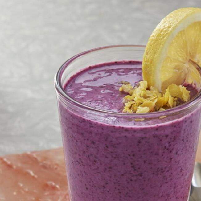 Yaban Mersinli Limonlu Bağışıklık Destek Smoothie
