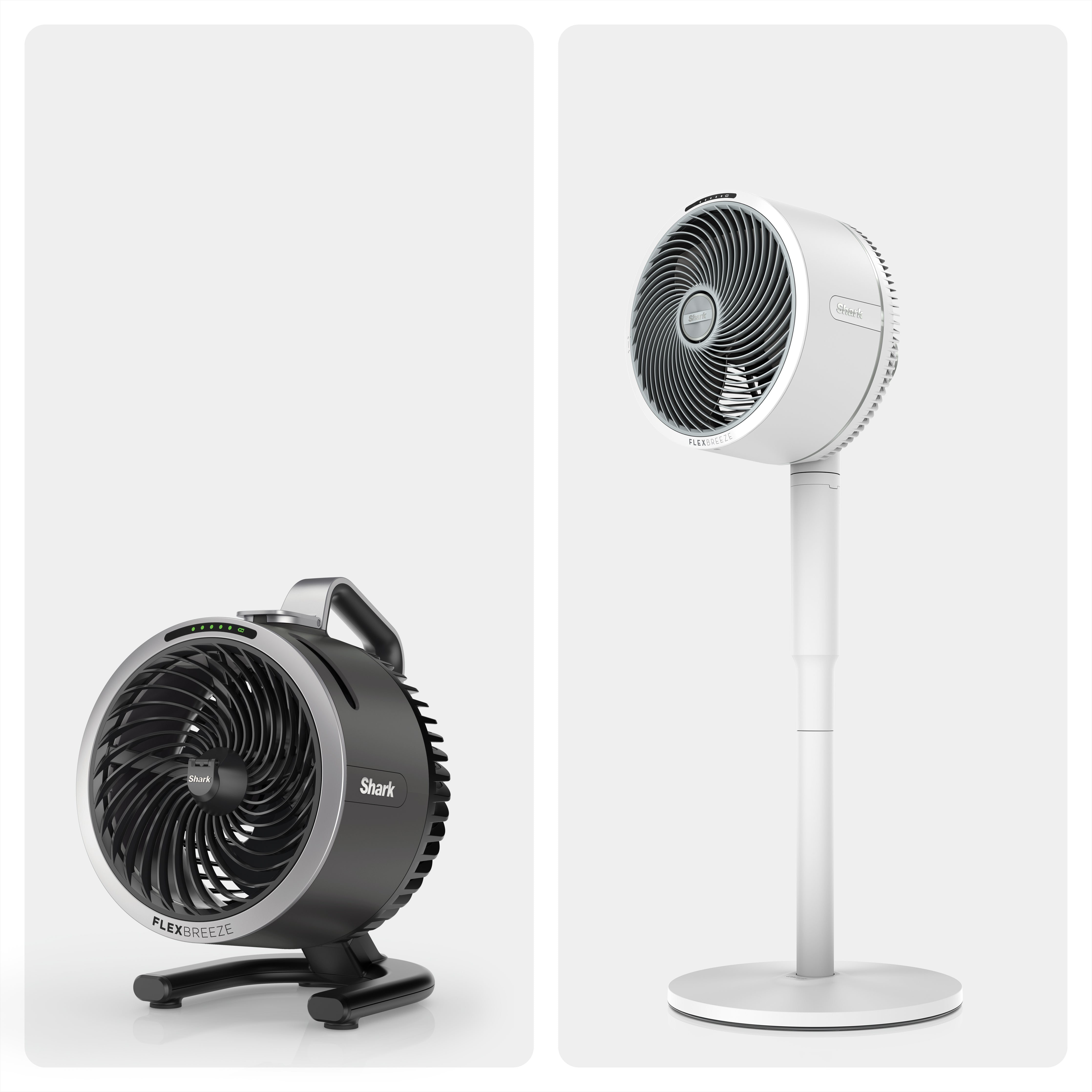 Shark FlexBreeze Portatif Fan + FlexBreeze HydroGo Serinletici Buharlı Fan