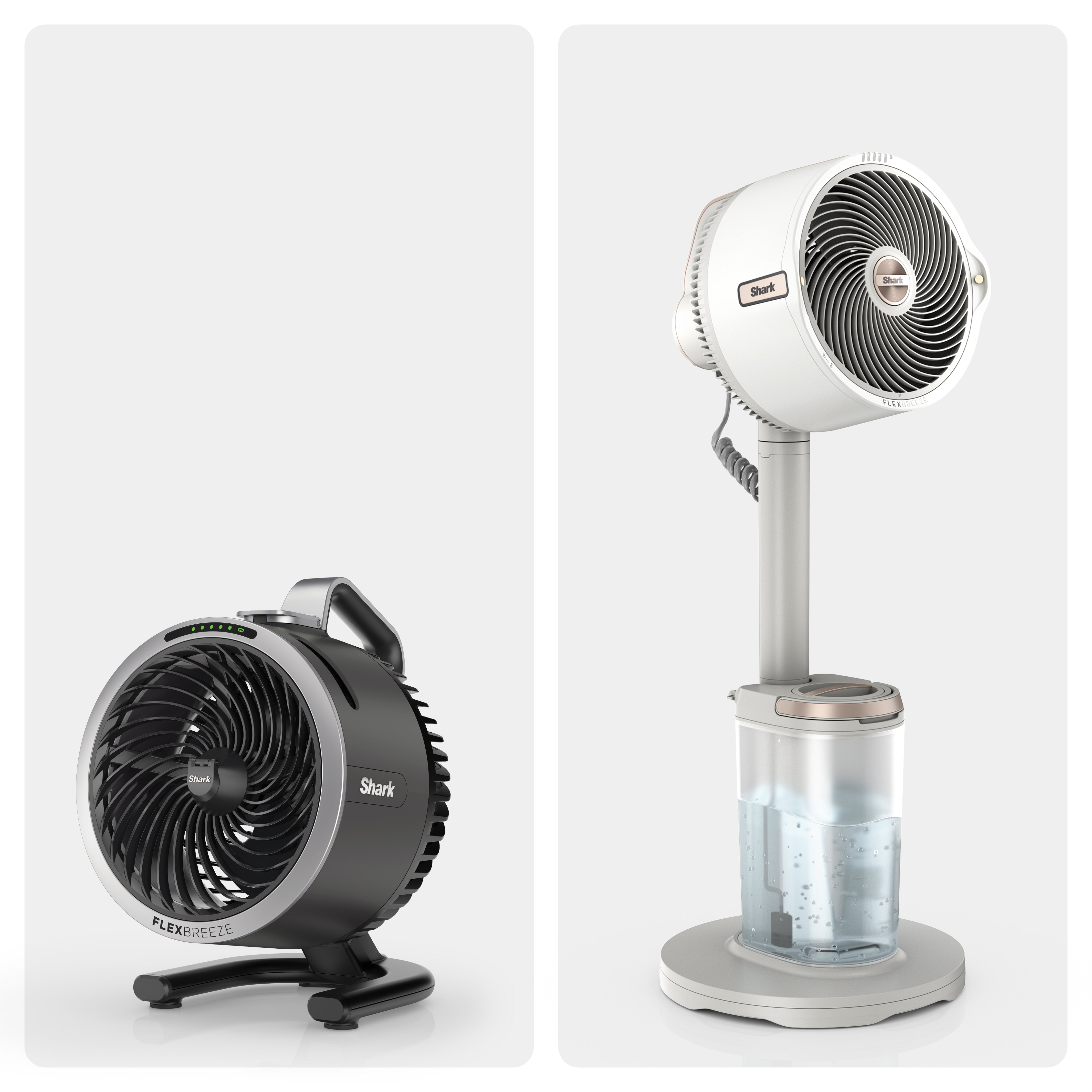 Shark FlexBreeze ProMist Buharlı Fan + FlexBreeze HydroGo Serinletici Buharlı Fan