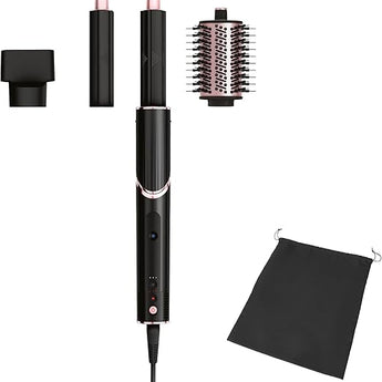 Shark FlexStyle 3-in-1 Saç Kurutma & Şekillendirme Sistemi -Black/Rose Gold