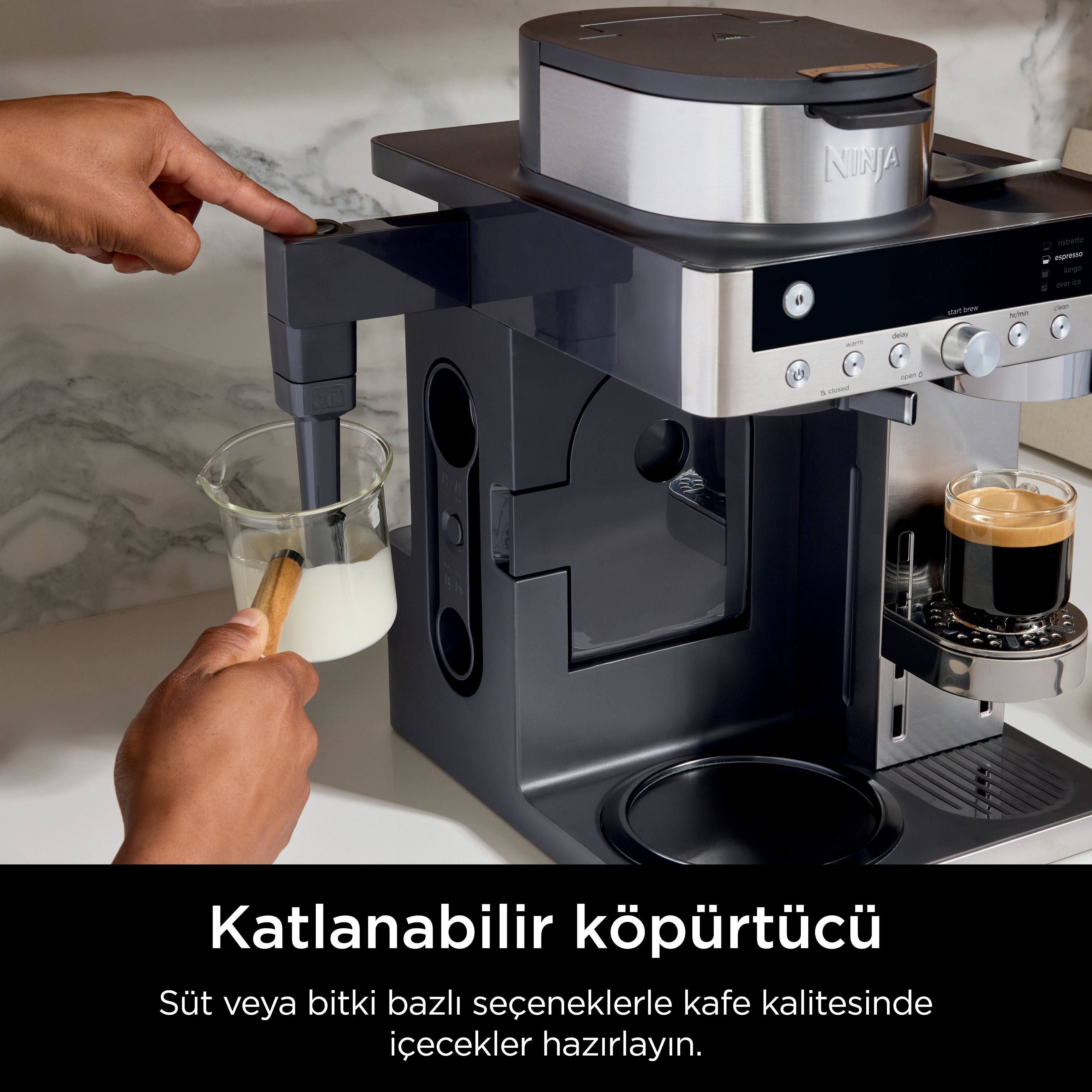 Ninja Prestige Dualbrew Filtre ve Kapsül Kahve Makinesi – Sharkninja