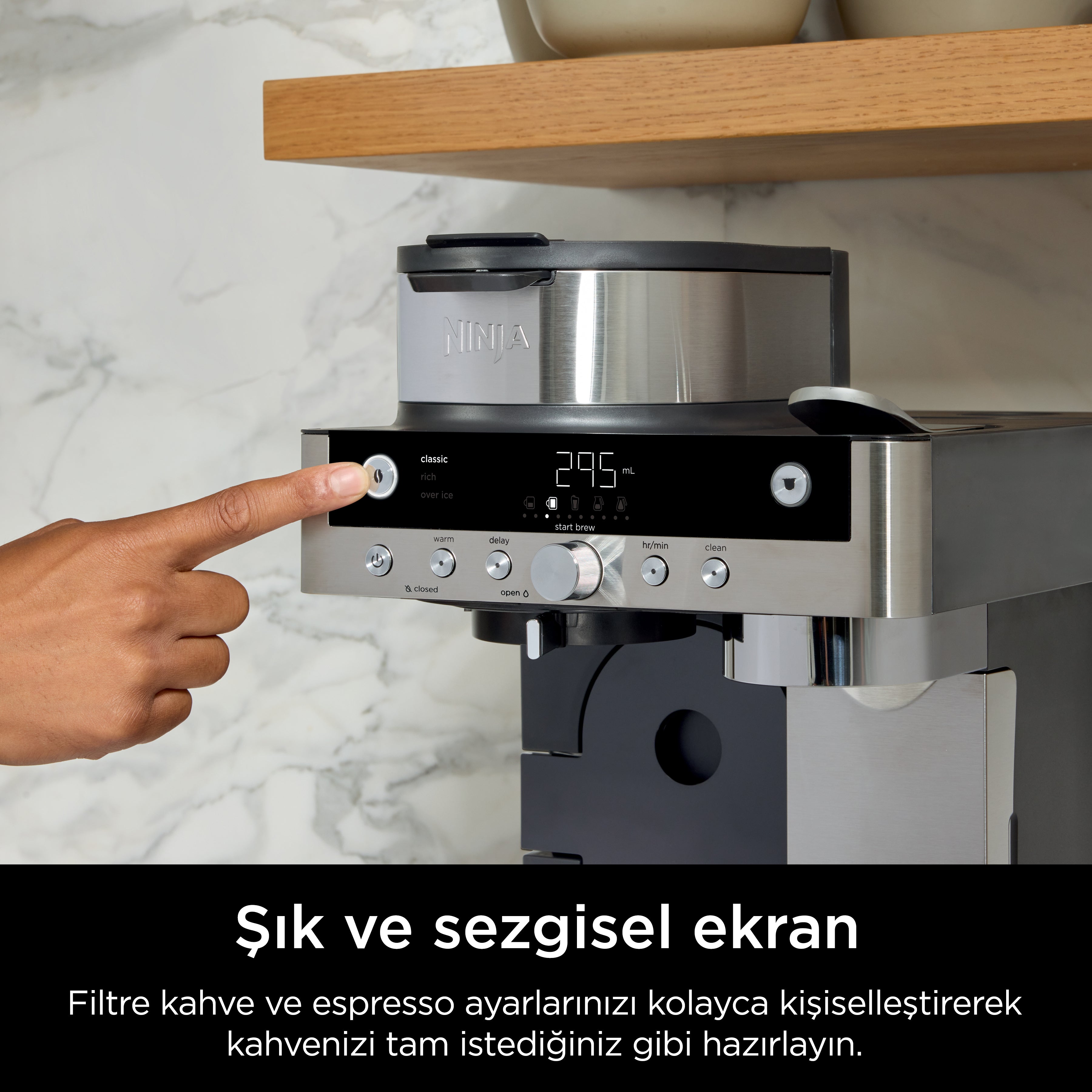 Ninja Prestige Dualbrew Filtre ve Kapsül Kahve Makinesi – Sharkninja