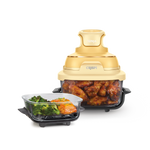 Ninja CRISPi 4-in-1 Taşınabilir Cam Hazneli Pişirme Sistemi - Ginger Snap