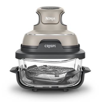 Ninja CRISPi 4-in-1 Taşınabilir Cam Hazneli Pişirme Sistemi - Stone