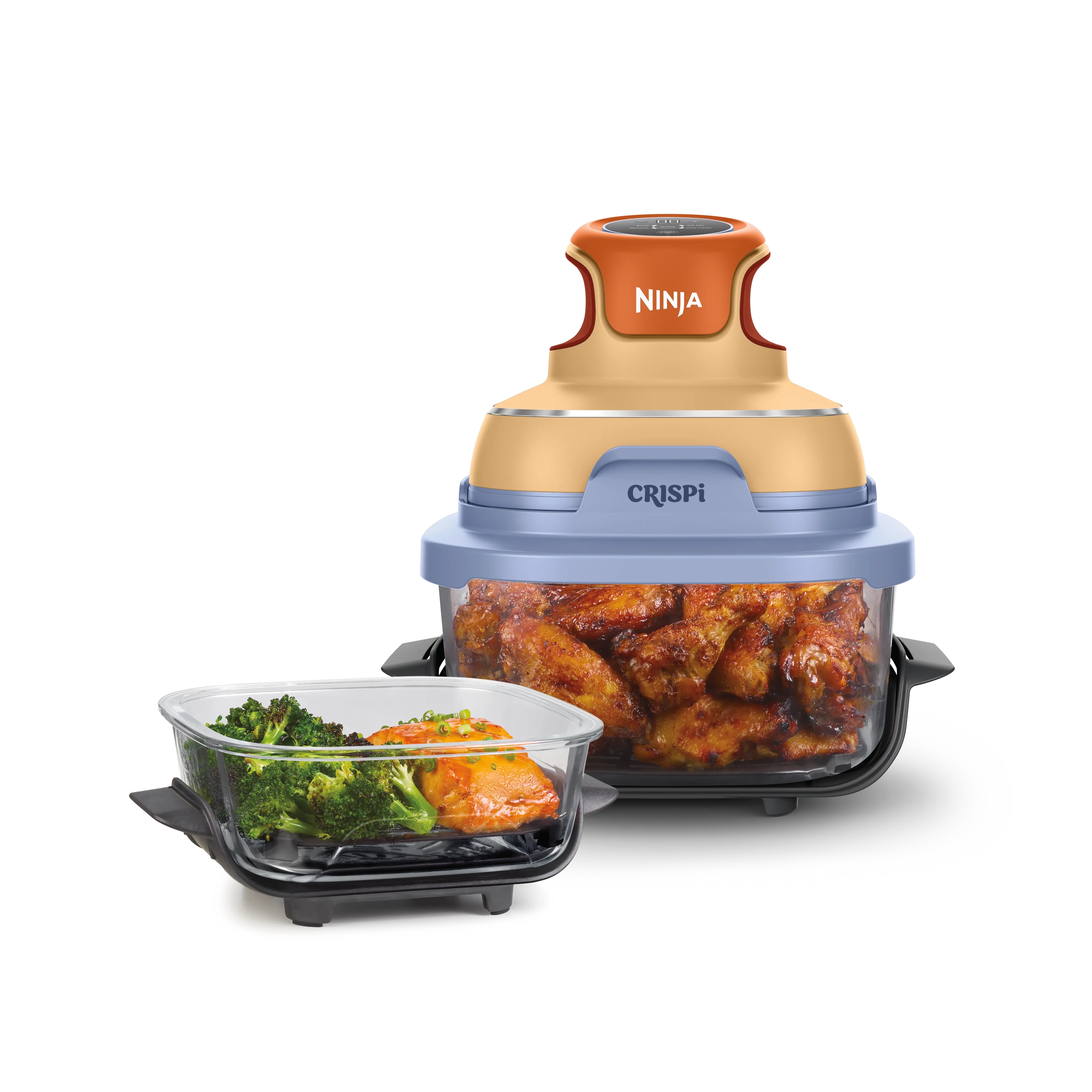 Ninja CRISPi 4-in-1 Taşınabilir Cam Hazneli Pişirme Sistemi - Mango Clouds
